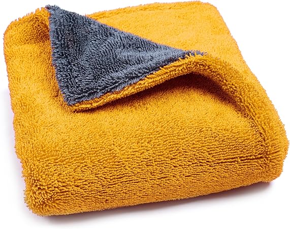 LIVOS 1000GSM Car Drying Towel, 18" x 24" Dual Sided Microfiber Towels for Cars, Ultra Absorbent Lint & Scratch-Free, Ed