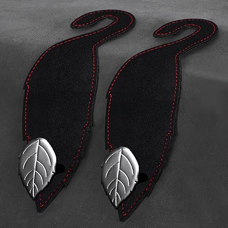 Car Seat Headrest Hook: 2 Pack Universal Vehicle Storage Hanger Holder - Leather Car Seat Back Organizer for Purse Coat 
