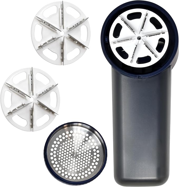 Electrolux Fabric Shaver Replacement Blades, 4-Pack, High Qulity 6-Leaf Blades for Safe and Efficient Lint and Pill Removal, Only Compatible with Electrolux Rechargeable Lint Remover