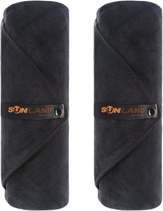 SUNLAND Microfiber Gym Bath Towels for Men Momen 24x48In