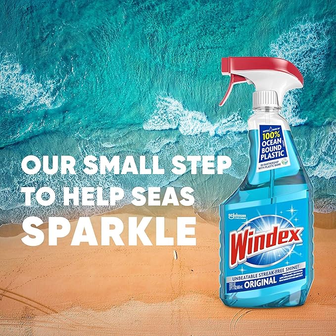 SC Johnson Windex Original Glass Cleaner Set: 5L refill +950 ml Trigger Spray