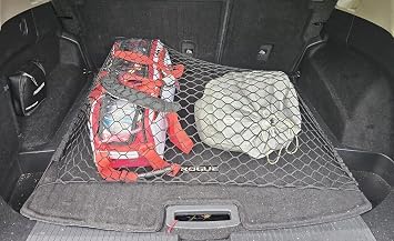 Trunk Organizer Cargo Net for Nissan Rogue 2021-2026 – Floor Style Cargo Net for SUV Truck – Premium Mesh Car Trunk Orga