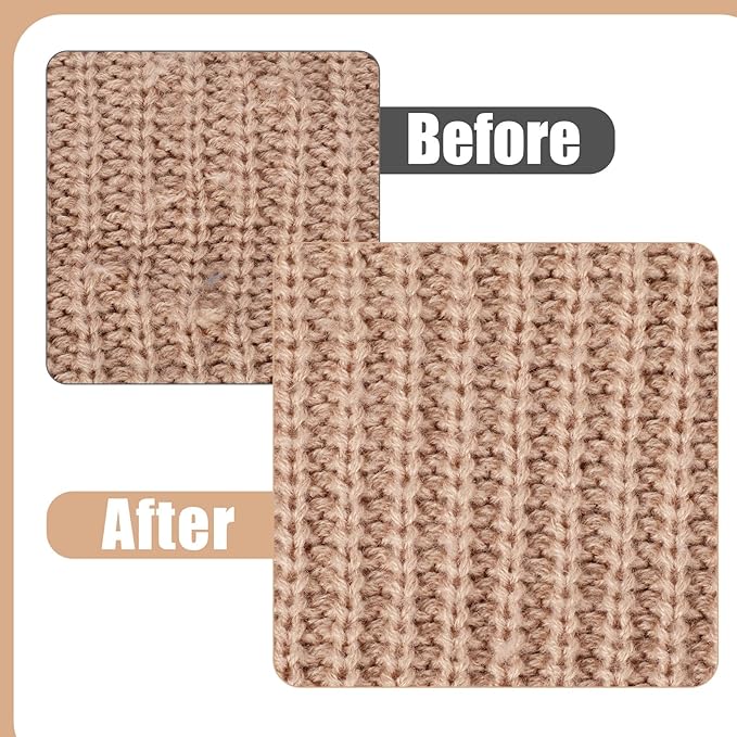 2 Pcs Cashmere Comb, Sweater Comb with Wood Handle Portable Pilling Remover Cashmere Remover Hairball Combs Fabric Combs Clothing for De-Pilling Clothes Scarves Wool Coats Pant Legs Knits Woolens