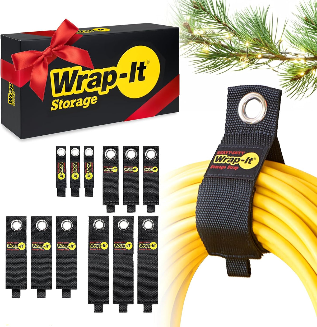 Heavy-Duty Straps (Assorted 12 Pack)