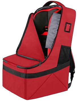 YOREPEK Carseat Travel Bag for Airplane, Padded Car Seat Travel Bag