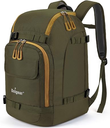 Unigear Ski Boot Bag Backpack 50L/70L for Helmet, Goggles, Skis & Snowboard