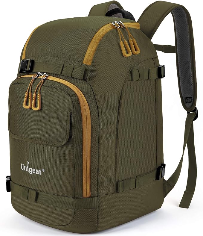 Unigear Ski Boot Bag Backpack 50L/70L for Helmet, Goggles, Skis & Snowboard