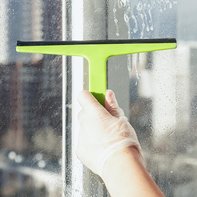 4Pcs 18 Inch Squeegee Replacement Rubber Blade Refill for Windows & Glass Shower Doors