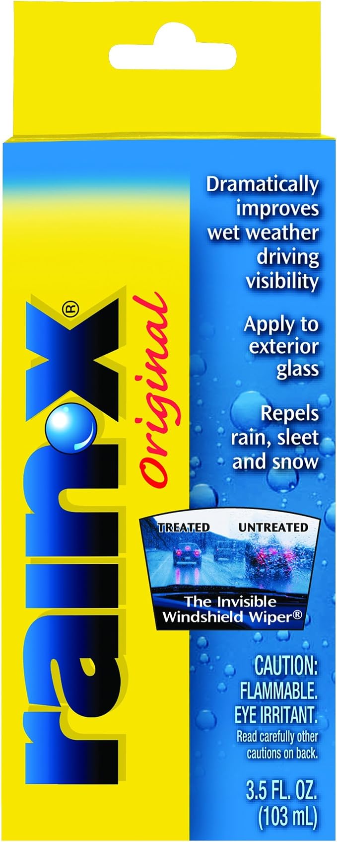 Rain-X (800002242-10PK) Original Glass Treatment - 3.5 oz., (Case of 10)