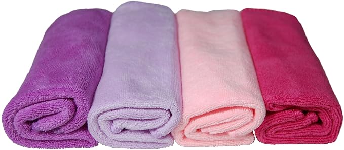 EcoSol Designs - Microfiber Towels, Cleaning & Drying Must-Have, Soft, Thick Dry/Wipe for Personal/Home/Office/Car Use, 