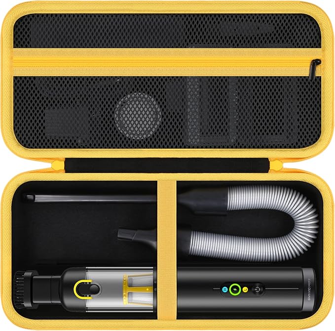 Aenllosi for Fanttik V8 Apex/Slim V8 Mate/V10 Apex/Slim V10 Mate Car Vacuum Hard Case, Fanttik Cordless V8/V10 Car Vacuum Organizer (Case Only)