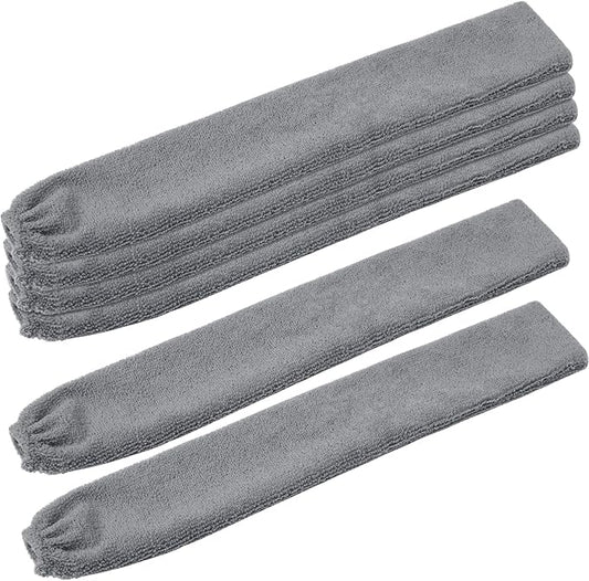 6pcs Dusters Replacement Cloth Retractable Gap Dust Cleaner Cloths, Reusable Microfiber Cloth Cover Washable, Under Furniture Duster Refill for Home Kitchen Household Wall Couch Cleaning Supplies