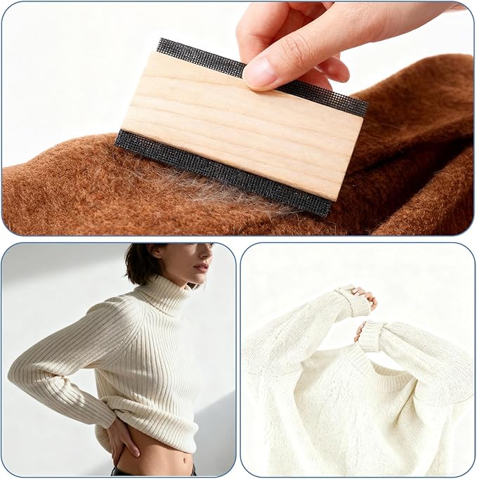 Sweater Comb,Cashmere Comb for Sweaters,2Pcs Sweater Removes Balls,Balls from Clothing Portable Handheld Clothing Care Tool