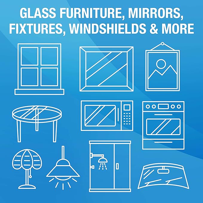 MiracleWipes for Glass, Disposable and Streak Free Cleaning Wipes for Mirrors, Windows, Kitchen, Home, and Auto- (60 Count (Pack of 1))