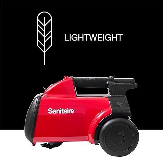 Sanitaire SC3683D Canister Vacuum, Red 19.2 x 17.75 x 11.3 inches