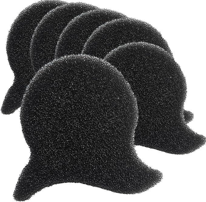 Pet Hair Remover for Laundry, 6PCS Reusable Dog & Cat Hair Remover Tool - Removes Pet Fur, Hair, Lint, Dander from Clothes &Washing Machine. (Black, Fish Tail)