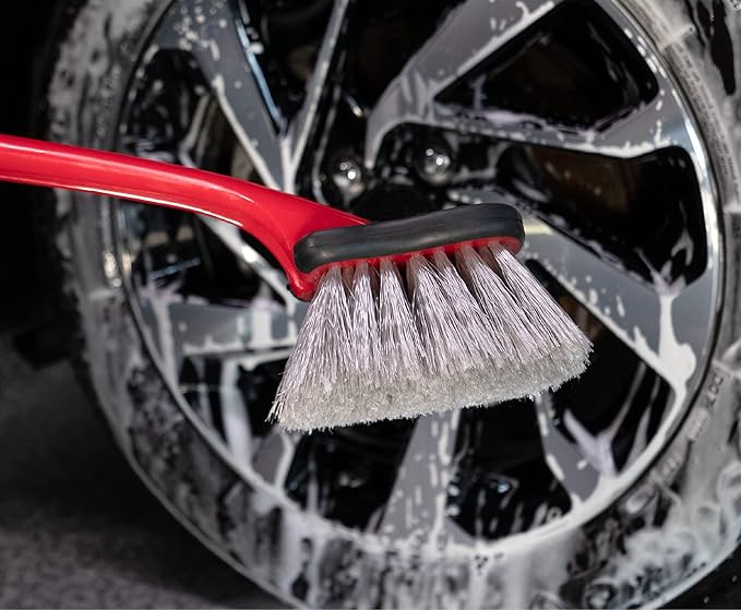 Mothers 155800 Wheel Well Long Handled Brush