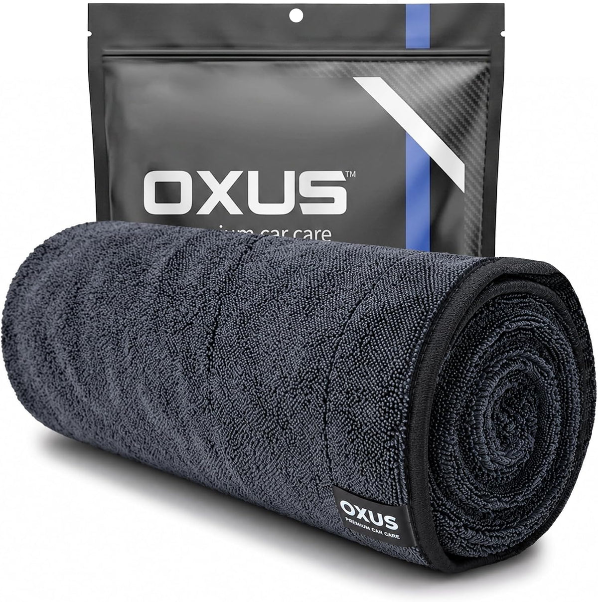 800 GSM Microfiber Car Drying Towel – Twisted Loop, 24x36 Inch, Swirl-Free, Lightweight, Ceramic Coating & PPF Safe