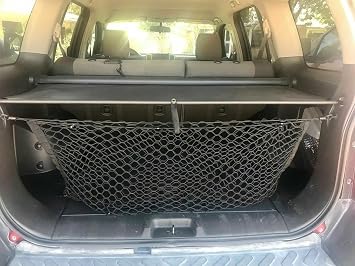 Rear Trunk Organizer Cargo Net for Nissan Xterra 2000-2015 – Envelope Style Cargo Net for SUV - Premium Mesh Elastic Car