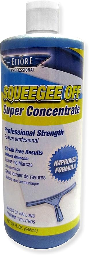 Ettore 30130 Squeegee Off Window Cleaning Soap, 32-Ounce