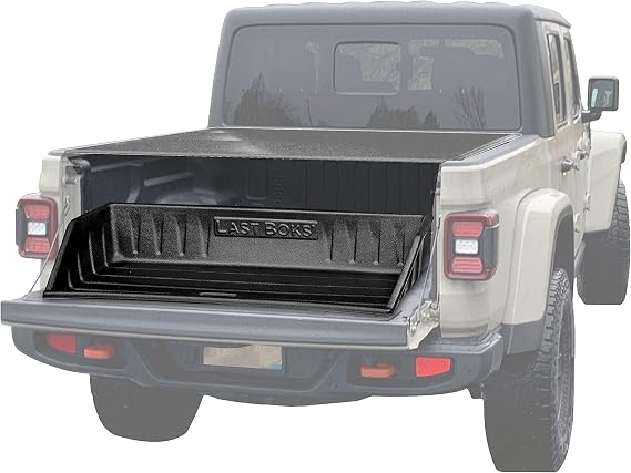 Last Boks Truck/SUV 48” Cargo Box Organizer, Slides onto Tailgate for Easy Access to Load and Unload, Stays Stationary, 