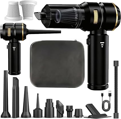 Handheld Car Vacuum Cleaner, 4-in-1 Vacuum Cleaner for Car Home Pet Hair - Cleanova