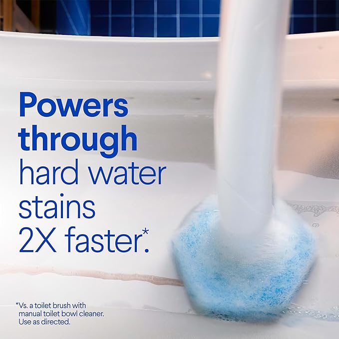 CLOROX Scentiva ToiletWand Toilet Cleaner Refills, Toilet brush, Coconut and Waterlily, 10 Count