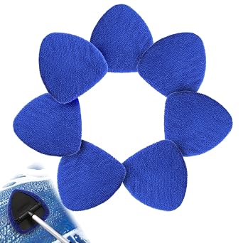 7 Pack Upgrade Car Windshield Cleaner Tool Bonnets, Microfiber Cloths for Inside Windshield Cleaning Tool Pads, Interior