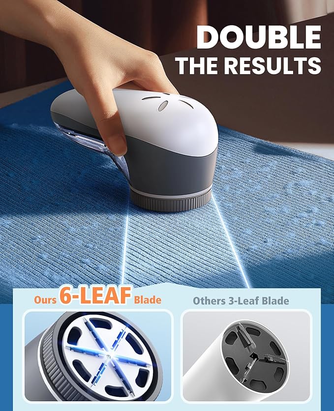 POPCHOSE Fabric Shaver Lint Remover Y208 + M2