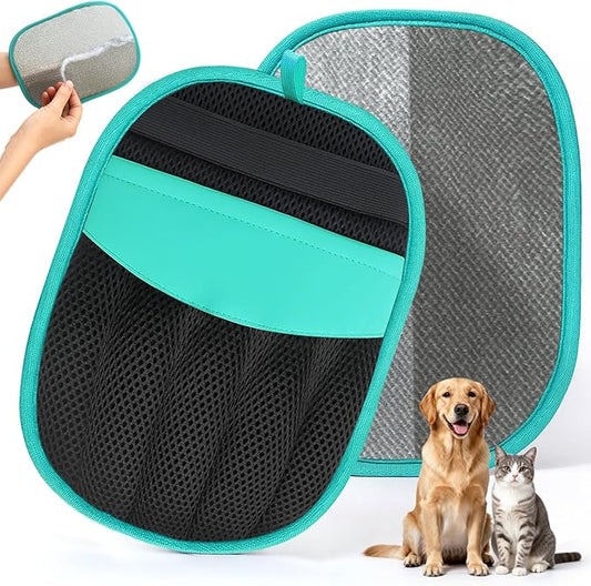 ACRABROS Pet Hair Remover for Dogs & Cats: Reusable Five-Finger Static Hair Removal Tool, Upgraded Lint Remover for Couch, Furniture, Bedding, Car & Clothes – Pet Supplies for Home & Travel