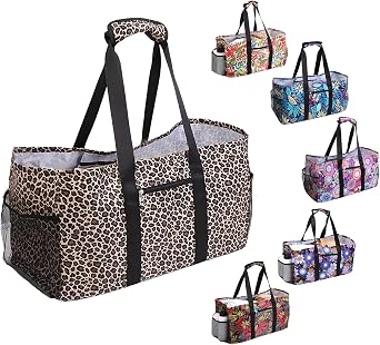 Extra Large Utility Tote Bag - Reusable Grocery Bags Foldable Heavy Duty