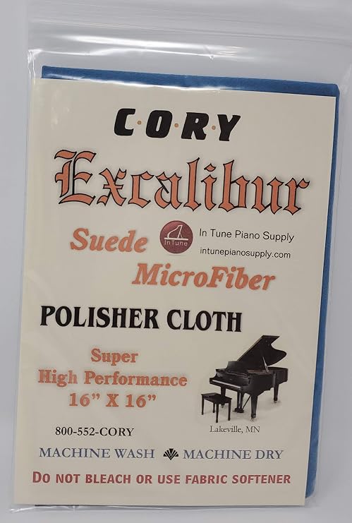 Cory Excalibur Suede 16" X 16" Microfiber Polishing Cloth