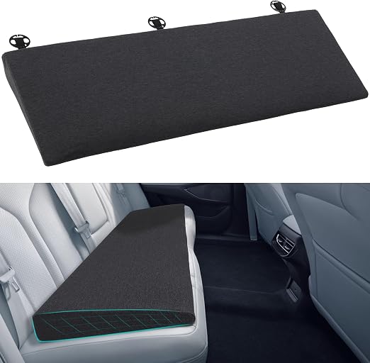 BALAPET Car Seat Wedge Cushion Car Back Seat Gap Filler is Used to Fill The Rear Seat of The Car to Adjust The Flatness 
