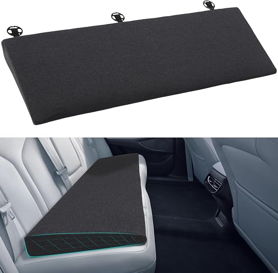BALAPET Car Seat Wedge Cushion Car Back Seat Gap Filler is Used to Fill The Rear Seat of The Car to Adjust The Flatness 
