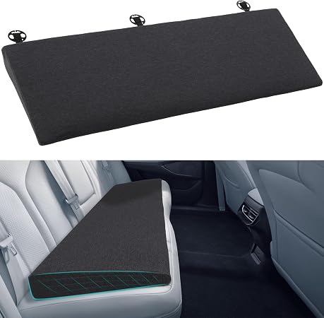 BALAPET Car Seat Wedge Cushion Car Back Seat Gap Filler is Used to Fill The Rear Seat of The Car to Adjust The Flatness 