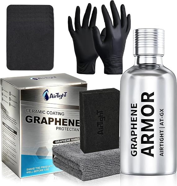 Advanced Graphene Ceramic Coating 50ml AT-GX Self-Cleaning Nano Protectant Long-Lasting High Gloss Waterproof Profession