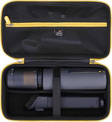 Aproca Case Compatible with HOTO Handheld Car Vacuum Cleaner Cordless, Portable Hard Storage Bag for Accessories (Case Only) - Cleanova