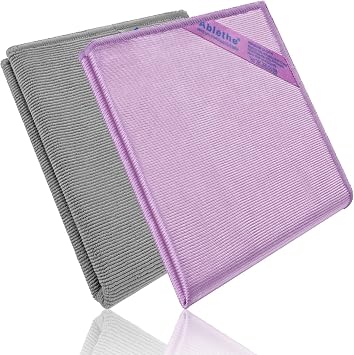 Ablethe Window Cleaning Cloth & Enviro Cloth Basic Package - Streak Free Cleaning Rags, Microfiber Cleaning Cloth for Gl