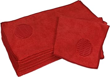 CleanAide Microfiber Spot Cleaning Towels with Built-in Scrubber Mesh for Home, Auto, Office Use, High Absorbency, Lint-