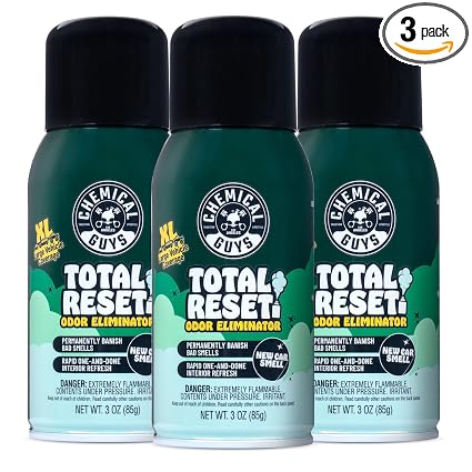 Chemical Guys, Odor Neutralizing Fogger 3 Pack, New Car Smell, 3 oz