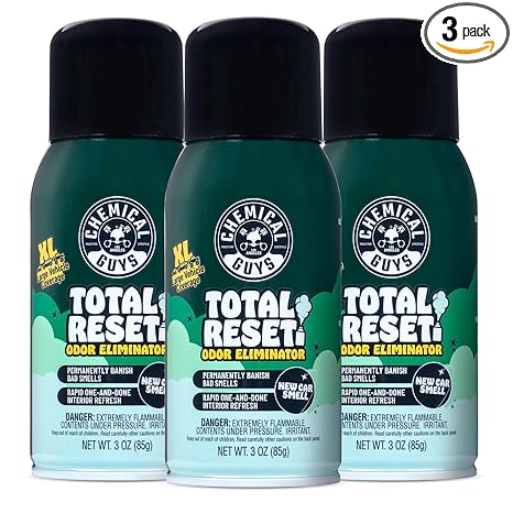 Chemical Guys, Odor Neutralizing Fogger 3 Pack, New Car Smell, 3 oz