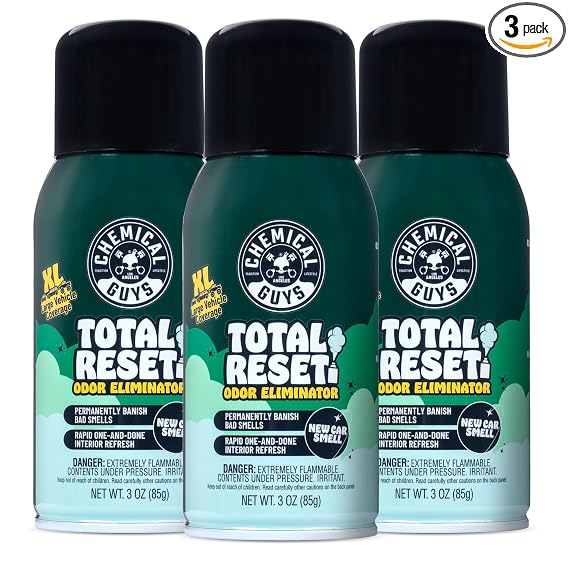 Chemical Guys, Odor Neutralizing Fogger 3 Pack, New Car Smell, 3 oz