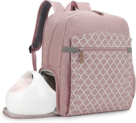 Breast Pump Backpack for Spectra S1,S2 for Working Moms - Diaper Bag Backpack With Laptop Sleeve, Large Capcity for Outd
