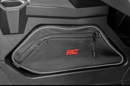 Rough Country Center Console Storage Bag for Polaris General XP4 1000 2016+ - Water & Dust Resistant UTV Storage Organiz