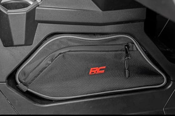 Rough Country Center Console Storage Bag for Polaris General XP4 1000 2016+ - Water & Dust Resistant UTV Storage Organiz
