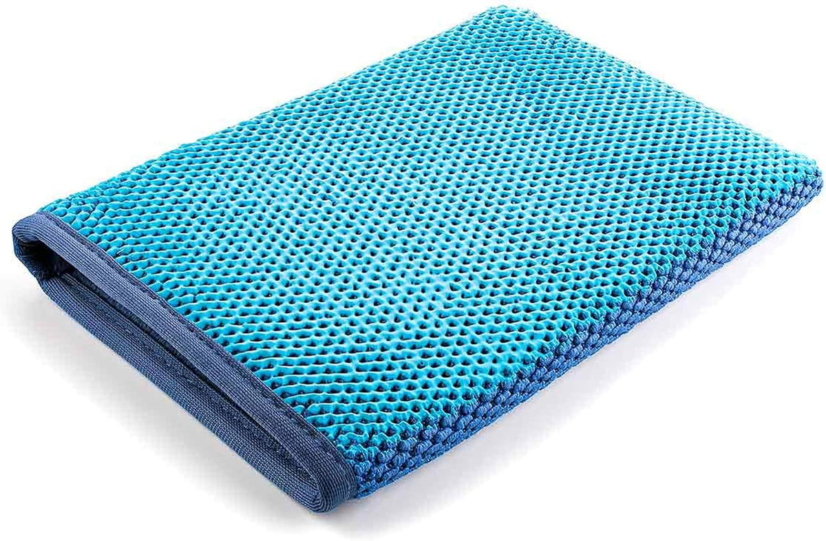 Ultra Clay Decontamination Mitt - Easy to Use; Effective Cleaning & Release of Paint Contaminants; Increase Wax & Sealant Bond; Enhance Gloss &Color Depth; Fine Grade (8.7"x5.7")
