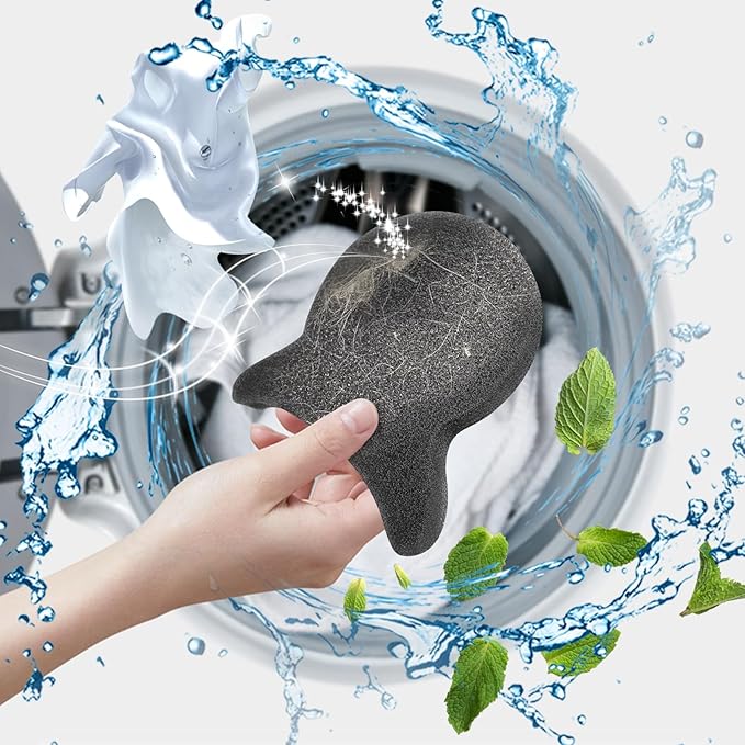 Pet Hair Remover for Laundry, Reusable Dog & Cat Hair Remover Tool, Effectively Removes Pet Hair, Lint and Dander from Bedding and Clothing, Suitable for Washing Machines, Dryers 4PCS
