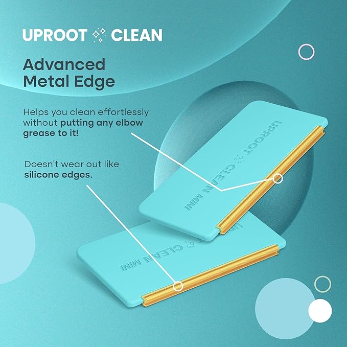 Uproot Cleaner Mini Pet Fur Removal Tool - Pocket-Sized Dog Hair Remover for Car, Clothes, Cat Beds & Tight Corners - by The Creators of The Uproot Cleaner Pro Pet Hair Removal Tool