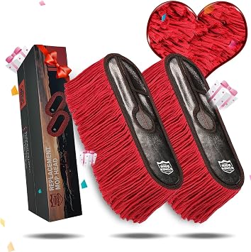 Car Duster Replacement Mop, Wax Cotton, 2 Mops