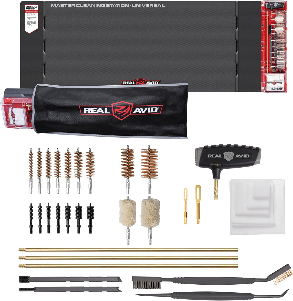 Master Cleaning Station - Universal Gun Cleaning Kit, Choose Between Handgun or Universal Gun Cleaning Station